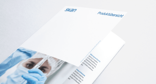 SKAN, PRODUKTKATALOG UND FLYER 