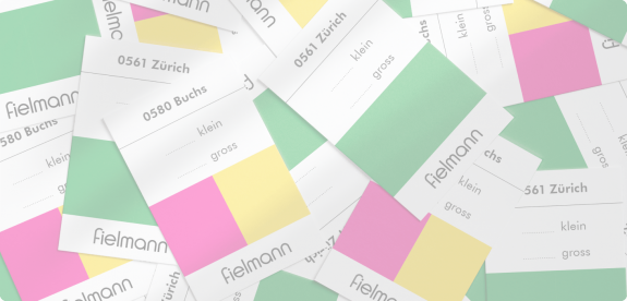 Fielmann, Arbeitshilfe Kartonettis